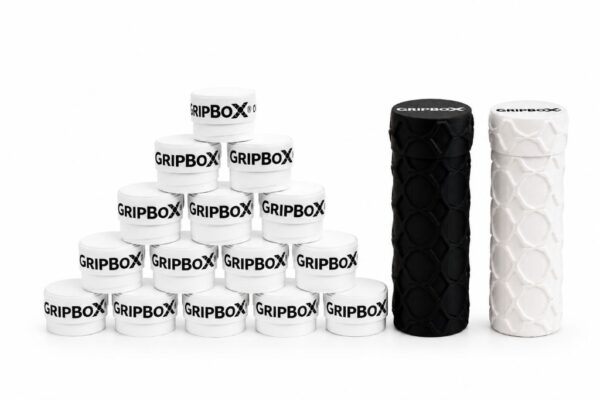 Pack 15 overgrip + 2 Gripbox Mini